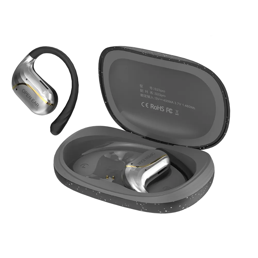 2024 Nieuwe Innovaties Met Headset S23pro Ear Haak Draadloze Bluetooth Open-Back Hoofdtelefoon