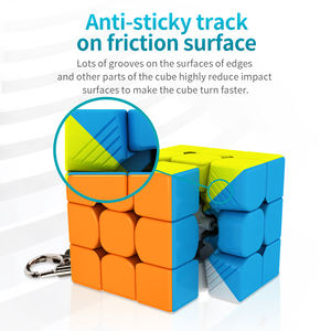 Mini cubo mágico MoYu <span class=keywords><strong>Meilong</strong></span> 3,5 con llavero <span class=keywords><strong>2x2</strong></span> rompecabezas para niños juguete educativo y caja de regalo embalada - Product Image 6