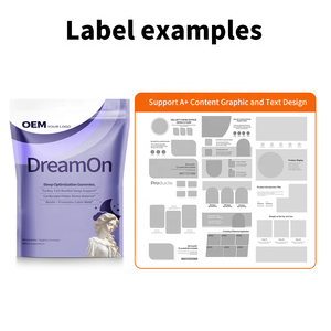Gomitas para Dormir OEM, Mejora la Calidad del Sueño, Listas para FBA, Suministro a Granel Estable, Prueba COA para Vendedores de Plataformas de Comercio Electrónico - Product Image 6