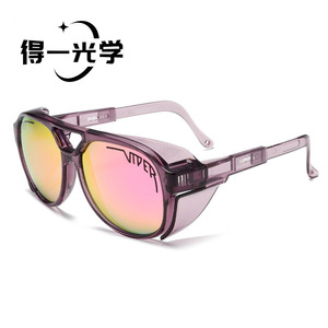 Lunettes de soleil de sport d'extérieur UV400, verres PC coupe-vent, type 3, pour cyclisme, course à pied, pêche - Product Image 3