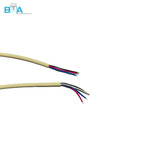 4-Adriges Kabelband 24AWG Abisoliert 6mm bis 2,5mm Kabel TPE-Isoliert Weiß für Interne Verkabelung Elektronischer Geräte - Product Image 4