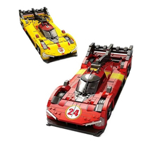 Reobrix 11041 11042 2025 Nuevo Modelo de Coche MOC City de Gran Tamaño, Juguetes Educativos DIY para Adultos y Niños, Juego de Bloques de Construcción