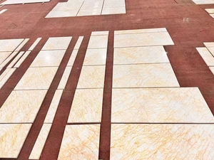 Mármol Dorado Pulido de Lujo GOLDTOP, Piedra con Vetas Doradas Griegas para Pisos de Vestíbulos de Lujo y Paredes Decorativas - Product Image 3