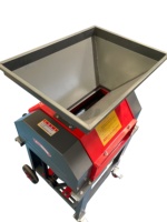 Nouvelle machine à casser les grains en acier inoxydable, à moteur essence, pour le broyage du maïs et du malt, destinée à l'alimentation du bétail, capacité de 6 tonnes par heure