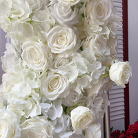 Arche de mariage en forme de cœur avec arrangement floral de roses blanches de 2M/2.4M, support de fleurs pour scène d'événement et cérémonie
