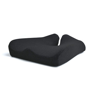 Lumbar Support Cushion Memory <b>Foam</b> Gray And Black Ergonomic Office Chair Seat <b>Pad</b> For Back Pain Relief - Product Image 5