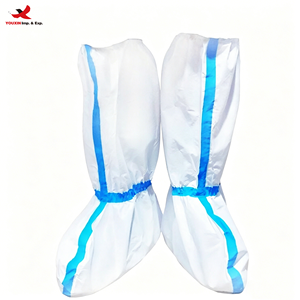 Protège-chaussures jetables antibactériens et imperméables pour salon, anti-poussière, antidérapants, résistants à l'usure, GZ RTS, commande en vrac mixte - Product Image 1