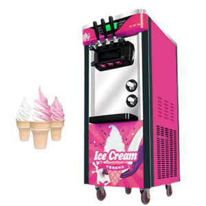 Máquina <span class=keywords><strong>de</strong></span> Helado Suave Comercial Independiente <span class=keywords><strong>de</strong></span> Alta Calidad con 3 Sabores, Certificación Energy Star, 5 Años <span class=keywords><strong>de</strong></span> Garantía - Product Image 1