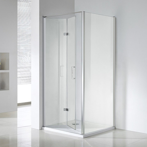 <span class=keywords><strong>Cabine</strong></span> de <span class=keywords><strong>douche</strong></span> quadrant compacte à porte coulissante, design peu encombrant, pour salle de bain petite, étanche, surface facile à nettoyer - Product Image 5