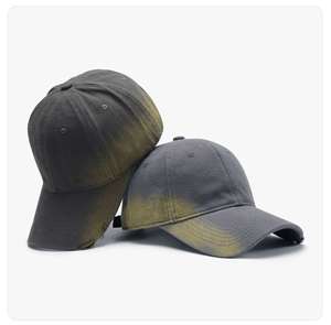 Gorra de Béisbol de Algodón de 6 Paneles al por Mayor, con Logotipo Personalizado, Color Teñido, Estilo Clásico Hip Hop para Deportes e Imagen Formal - Product Image 1