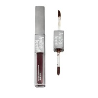 Vente en gros de gloss à lèvres double embout, fini velours mat, effet hydratant, enrichi en beurre de karité et vitamine E, illuminateur de teint, maquillage féminin, OEM ODM