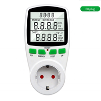 Meteran Energi LCD Digital, Analisa Daya, Wattmeter, Pengukur Watt, Pengukur Listrik Kwh, Meteran Daya