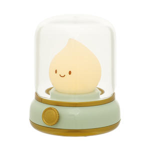 ICARER FAMILY Mini lampada Vintage a cherosene moderna ricaricabile a LED fonte di luce materiale in Silicone per l'applicazione della camera da letto - Product Image 4