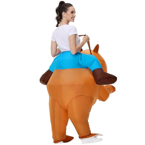 Nuevo <span class=keywords><strong>Disfraz</strong></span> Inflable de Capibara Unisex de Poliéster, Divertido para Cosplay, Halloween, Fiestas de Adultos y Parejas - Product Image 2