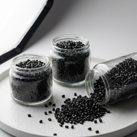 Halogenfreier Bromierter Flammschutzstoff Schwarze Granulate Nylonharz Spritzgussqualität Hohe Festigkeit für Elektrotechnik