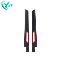 Antenne à lame en caoutchouc 5G 2400-2500/5725-5850 MHz, polarisation verticale, pour connecteur mâle, pour routeur 4G 5G