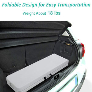 <span class=keywords><strong>Banc</strong></span> <span class=keywords><strong>de</strong></span> <span class=keywords><strong>jardin</strong></span> pliable en plastique moderne et bon marché, pliable en deux - Product Image 4