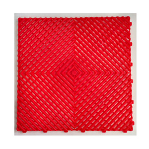 Tapetes de Piso Encastrables de PP de Grado Industrial para Taller o Garaje, Resistentes al Aceite y a Impactos, Fáciles de Montar - Product Image 1