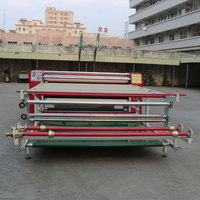 Machine de presse à chaud à calandre pour papier de sublimation en rouleau de 1,9 m de largeur