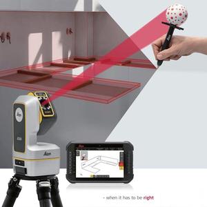 Capteurs pour robots de <span class=keywords><strong>suivi</strong></span> de chantier 2D 3D, outil de mesure laser Leica Geosystems, numérisation de gabarits - Product Image 4