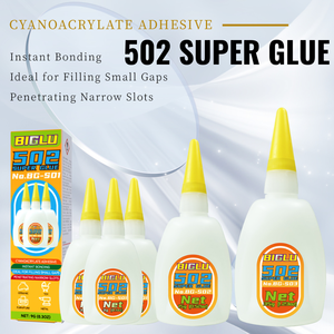 15g BIGLU 502 Super colle <span class=keywords><strong>cuir</strong></span> caoutchouc bois métal forte liaison liquide colle outil instantané cyanoacrylate adhésif - Product Image 6