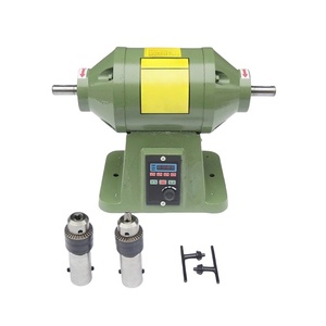 Macchina per Lucidatura a Tavolo con Velocità Regolabile, Lucidatrice per Legno, Metallo, Pelle e Tessuti - Product Image 5