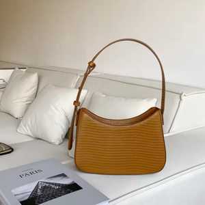 Sac à bandoulière pour femme 2026, vente en gros, sac à main tendance, sac rétro rayé en cuir PU - Product Image 6