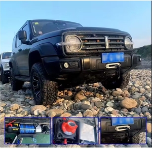 วินซ์ไฟฟ้า 12V 13500 ปอนด์ สำหรับรถยนต์ รถบรรทุก รถเครน พร้อมชุดควบคุมระยะไกล 2000-20000 ปอนด์ สำหรับรถออฟโรด 4x4 - Product Image 4