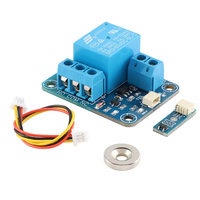Module de relais à capteur Hall XLW 3144 avec contrôle par induction magnétique et interrupteur magnétique de porte, aimant inclus