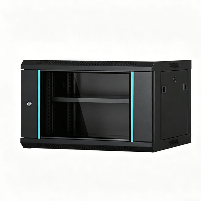 Ultra Shallow 6U Modular Server Wall Mount Metal IT Rack IP20 Protection 300mm 450mm Depth Slim Network Enclosure in Stock