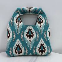 Nueva venta al por mayor Regalo creativo cultural Atlas Bolso de seda UniqueAtlasTourist Group Souvenir Tote Bag