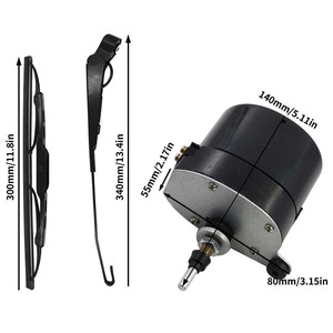 มอเตอร์ปัดน้ำฝน 12V แบบแปรงถ่าน สำหรับรถจี๊ป ใช้สำหรับเปลี่ยนและซ่อมแซม - Product Image 2
