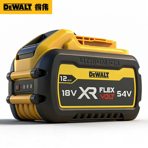 DCB548 DeWalt 18V 54V <span class=keywords><strong>XR</strong></span> 12Ah แบตเตอรี่ลิเธียม FLEXVOLT เอาต์พุตสูงสำหรับการปรับปรุงการก่อสร้างการดูแลสวน - Product Image 4