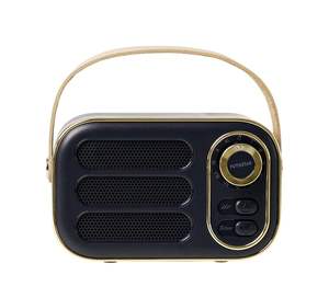 <span class=keywords><strong>Radio</strong></span> Portátil Inalámbrica Estilo Vintage, Mini Altavoz con Woofer, con <span class=keywords><strong>Radio</strong></span> <span class=keywords><strong>FM</strong></span>, Altavoz de Audio - Product Image 5
