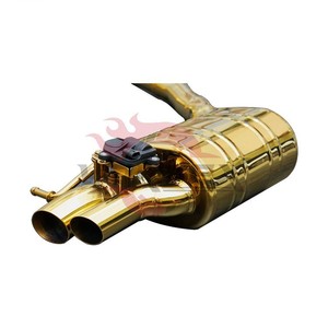 Système d'échappement sport Vortex Performance SS304 avec soupapes pour Audi B8 RS5 4.2L V8 2012-2018, silencieux de course, X-Pipe, embouts quadruples - Product Image 4