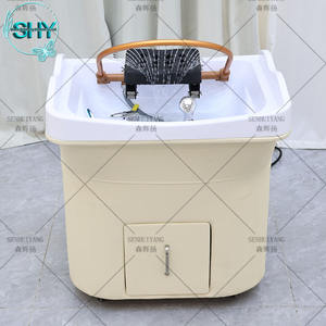 Luxury Hair Washing Head Therapy SPA No Plumbing <strong>Portable</strong> <strong>Shampoo</strong> Basin <strong>Sink</strong> With Water Tank Head Spa for Beauty Salon - Product Image 4