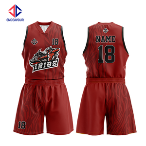 Sublimation custom basketball jerseys sweat-absorbent quick dry スポーツ - Product Image 4