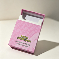 Boîte à cigarettes rigide à couvercle magnétique de conception nouvelle, boîte pliante pour comprimés buccaux