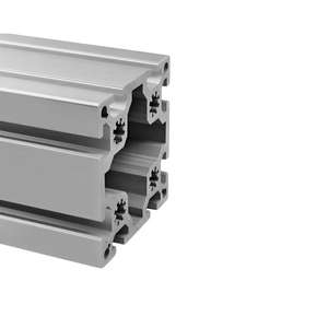 Profilo in Alluminio Industriale 100100 per Carichi Pesanti, Estrusione con Scanalatura a T 6063 T5 Anodizzato per Strutture e Linee di Assemblaggio - Product Image 3