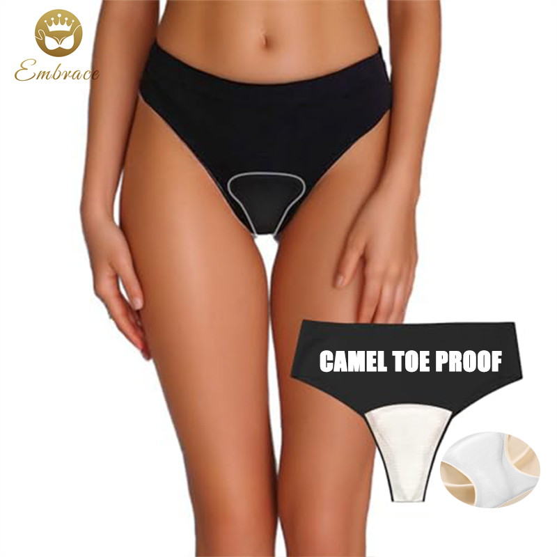 Women Underwear Front Wedgies Narrow Gussets Front Seams Seamless Panties Custom Anti Camel Toe Thong