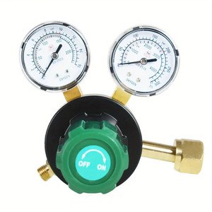 ตัวปรับแรงดันออกซิเจน WQ CGA540 แบบสองขั้นตอน 2.525MPa พร้อมเกจวัดแรงดันแก๊สเชื่อม และช่องต่อทางเข้า - Product Image 1