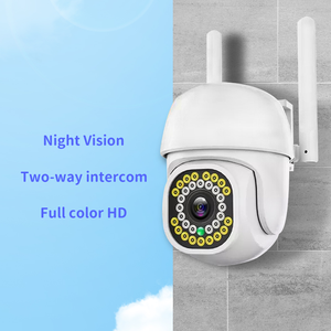 Kit de Cámara CCTV de Largo Alcance de 4 Canales, Sistema de Seguridad a Todo Color con Detección de Movimiento, Sistema de Cámara PTZ NVR con Pantalla de Monitoreo - Product Image 4