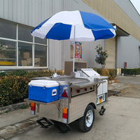 Chariot de restauration personnalisé 2026 : Stand à hot-dogs, Chariot à glaces, Tricycle alimentaire, Chariot à pizzas