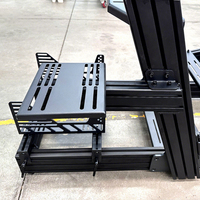 Simulador de Carreras Profesional de Última Generación, Configuración F-GT Elite, Estructura de Aleación de Aluminio, Cabina de Simulación Next Level Racing Anodizada