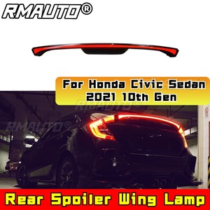 สำหรับ Honda Civic Sedan 2021 รุ่นที่ 10 ชุดแต่งไฟสปอยเลอร์หลังรถยนต์ แบบเสียบปลั๊กใช้งานได้ทันที ไฟท้าย - Product Image 2