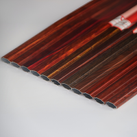 Barre géorgienne en aluminium multi-formes, bande décorative pour fenêtres et portes à double vitrage isolant