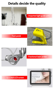 Appareil laser CO2 pour le raffermissement des pores, l'élimination des cicatrices d'acné, la réduction des vergetures et le rajeunissement vaginal, avec poignée laser CO2 - Product Image 6