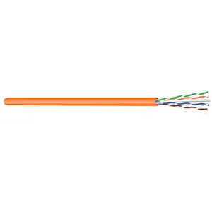 Cable CAT6 Cmr 1000FT 23AWG 4 Pair Solid Bare Copper 550MHz Unshielded Twisted Pair UTP Bulk Ethernet Cable