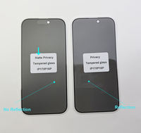 Protection d'écran mate de haute qualité pour téléphone 17 9h anti-espion anti-rayures