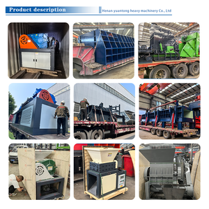 Yüksek verimlilik 1-2 (T/H) hurda Metal öğütücüler parçalayıcı kauçuk geri dönüşüm parçalayıcı - Product Image 4